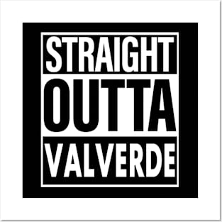 Valverde Name Straight Outta Valverde Posters and Art
